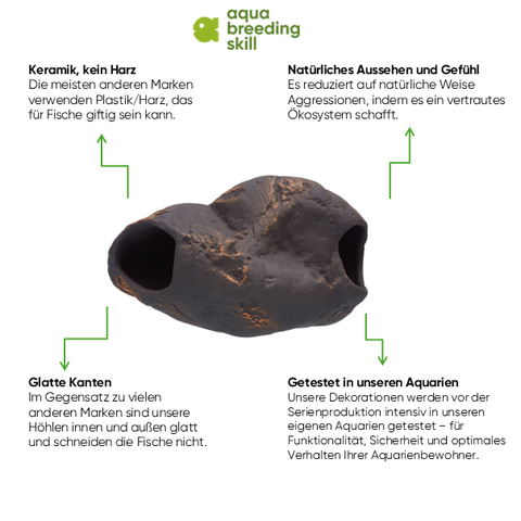Cichlid Stone Magma Small AD-13