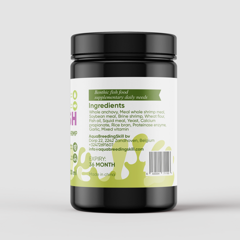 Comida en pastillas para peces 100 ml – comida para gambas, pastillas para peces gato y peces de fondo, caracoles e invertebrados – comida para acuario