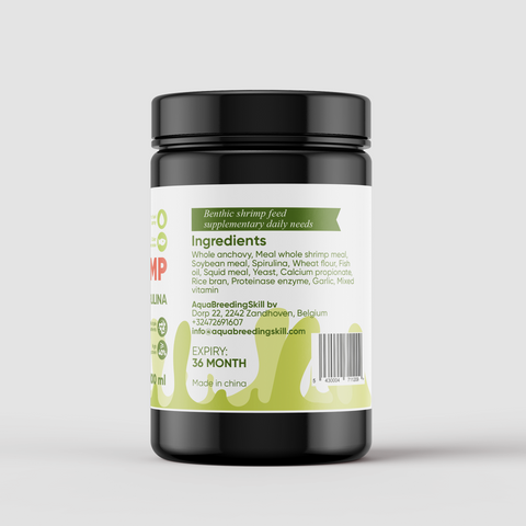 Mangime alla spirulina 100 ml, pastiglie per gamberetti, pesci gatto e pesci da fondo – mangime per acquario