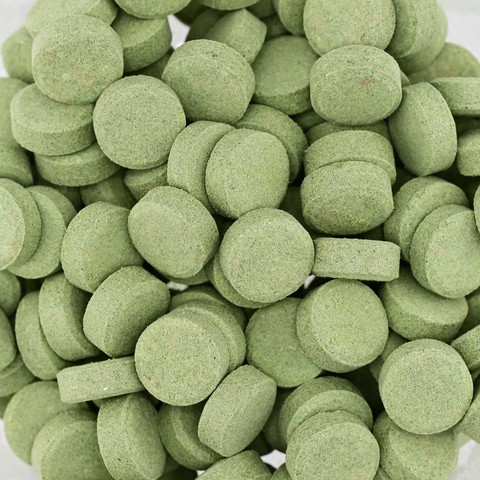 Mangime alla spirulina 100 ml, pastiglie per gamberetti, pesci gatto e pesci da fondo – mangime per acquario