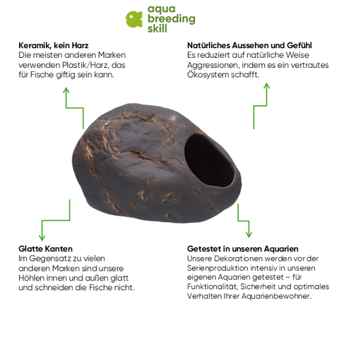Cichlid Stone Magma Medium AD-14